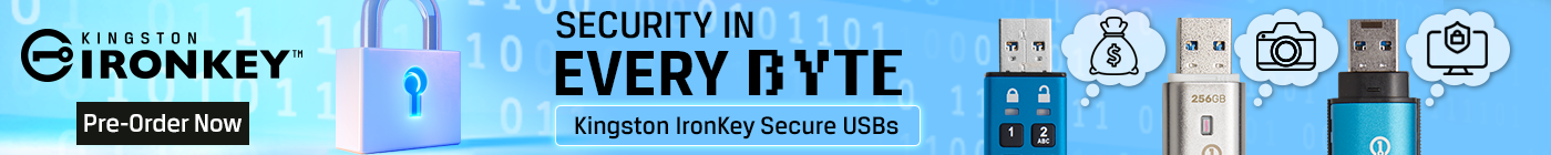 Kingston IronKey Banner